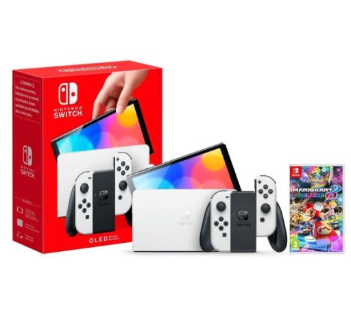 Konsola Nintendo Switch OLED + Mario Kart 8 Deluxe