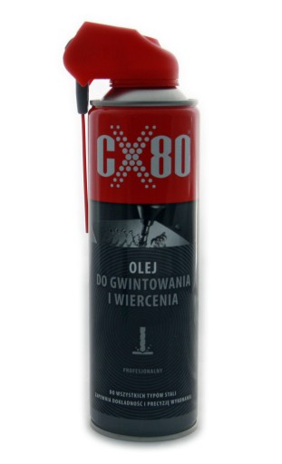 CX80 olej do gwintowania i wiercenia 500ml