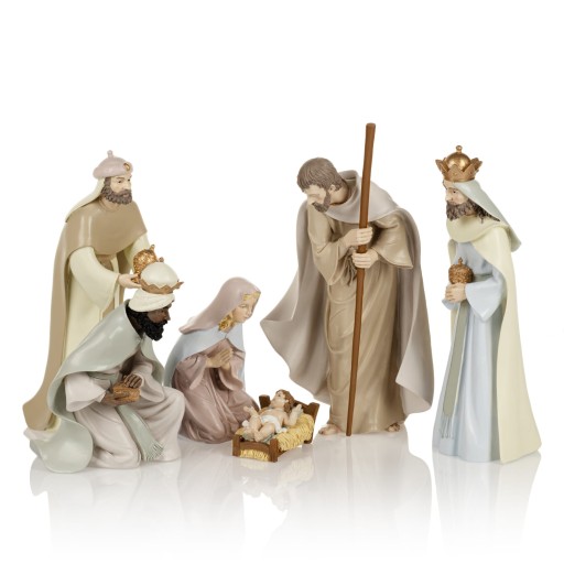 Duży ZESTAW figur do SZOPKI Święta Rodzina