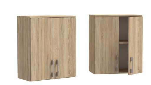 NADSTAWKA DĄB SONOMA DO REGAŁU 2D 60 CM