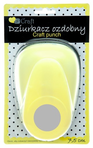 DZIURKACZ OZDOBNY 7,5 CM KOŁO - dpCraft