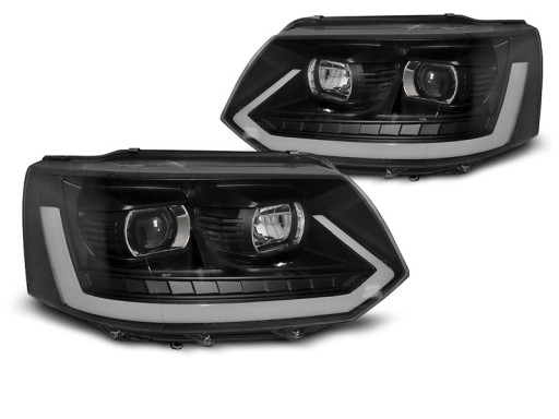 Reflektory Day line LED VW Transporter T5 7h Lift