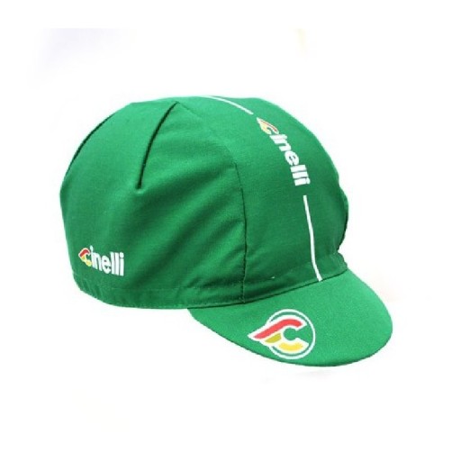 Czapka kolarska CINELLI Supercorsa Green Jaguar