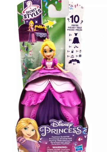 DISNEY PRINCESS ROSZPUNKA SEKRETNY STYL Z DOMKIEM
