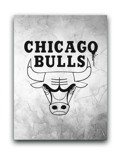 Chicago Bulls - OBRAZ 120x80 cm plakat canvas NBA