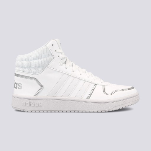 ADIDAS BIAŁE BUTY SPORTOWE HOOPS 2.0 MID FY6023 GON MLF__38
