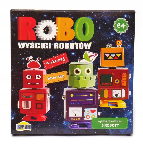zestaw Zrób To Sam Roboty Robot ROBO WYŚCIGI