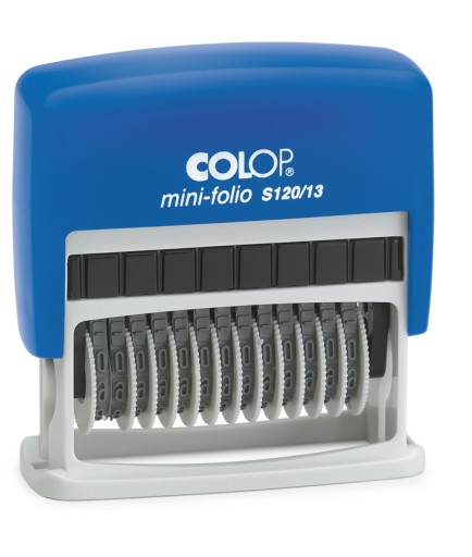 PIECZĄTKA MINI INFO DATOWNIK S120/WD