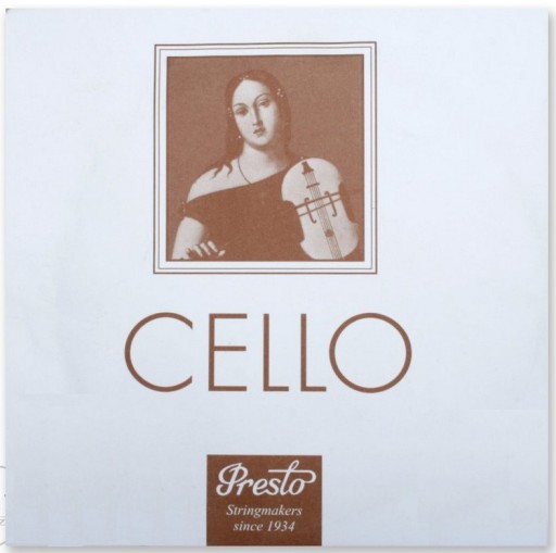 PRESTO struna do wiolonczeli C 3/4