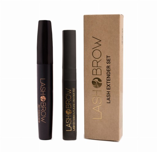Maskara 3D Zestaw Lash Brow Rzęsy w butelce i Tusz