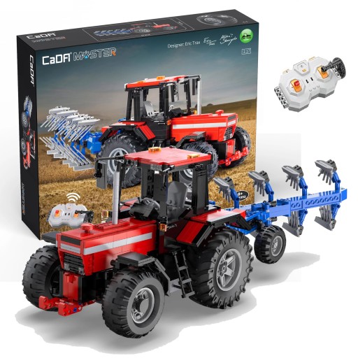 CADA KLOCKI ZDALNIE STEROWANY DUŻY TRAKTOR CIĄGNIK ROLNICZY POJAZD 1675 EL