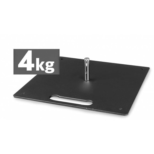 PODSTAWA PŁASKA 4KG METALOWA