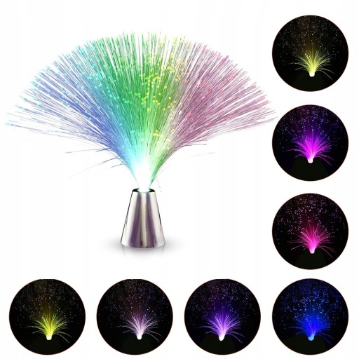 LAMPKA ŚWIATŁOWODOWA FIBRE LED PIĘKNA ROMANTYCZN