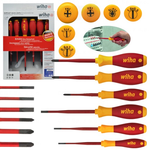 ZESTAW WKRĘTAKÓW IZOLOWANYCH 3SZT PŁASKIE SL PHILLIPS PH SOFTFINISH 6 EL.