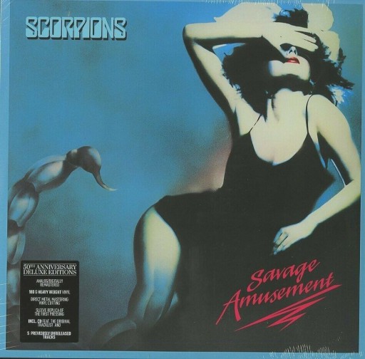 LP / CD- SCORPIONS- SAVAGE AMUSEMENT (FOLIA) 180 g
