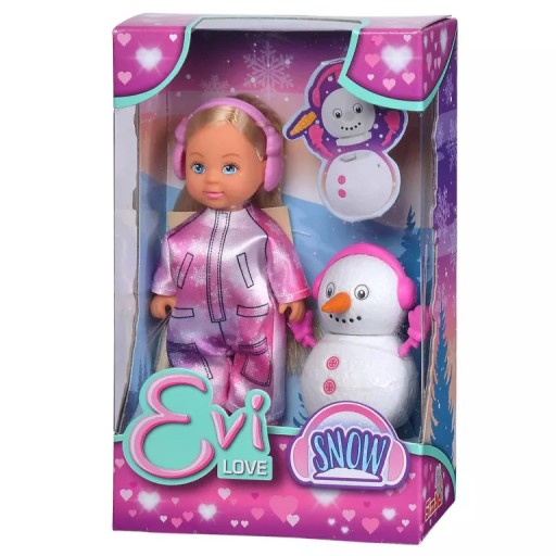 LALKA EVI LOVE Z BAŁWANKIEM SNOW