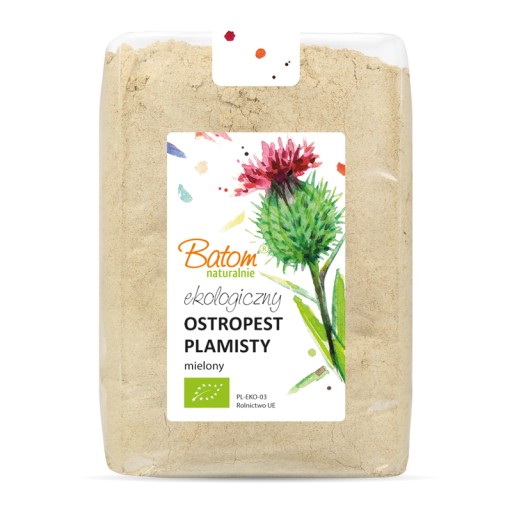 EKOLOGICZNY OSTROPEST PLAMISTY MIELONY 1kg BIO