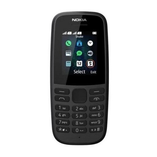 Telefon komórkowy Nokia 105 4 MB / 4 MB czarny