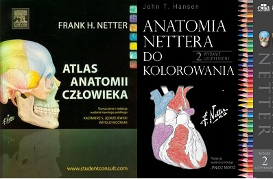 Atlas Nettera (łac.) + Anatomia Nettera do koloro