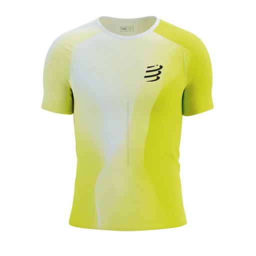 COMPRESSPORT Koszulka biegowa PERFORMANCE SS T-SHIRT safe yellow M