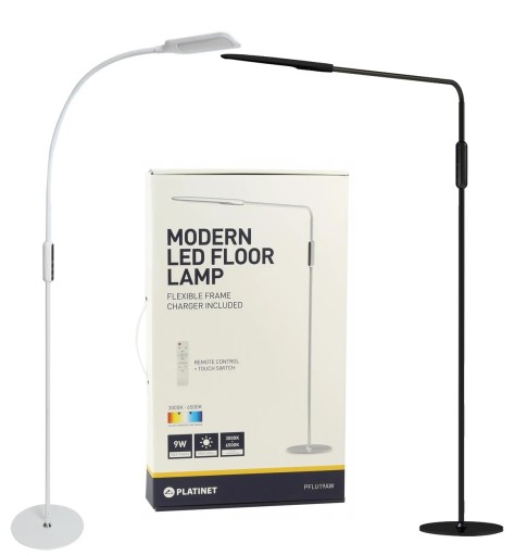 LAMPA PODŁOGOWA LED STOJĄCA z Pilotem Nocna 9W