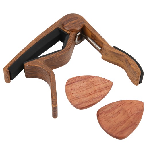 Gitara akustyczna Capo z litego drewna żel