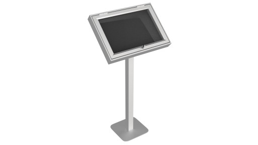 GABLOTA ZEWNĘTRZNY STOJAK NA MENU BOARD A3 ALU LED