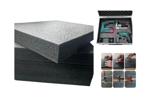 Pianka do wypełniania skrzynek warsztatowych WKŁAD 250x200x20 mm HD35 kg/m3