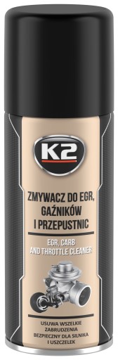 K2 - ZMYWACZ DO GAŹNIKÓW PRZEPUSTNIC WTRYSKÓW EGR