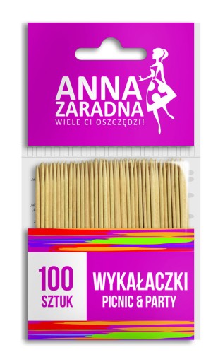 Wykałaczki 100 szt. Anna Zaradna