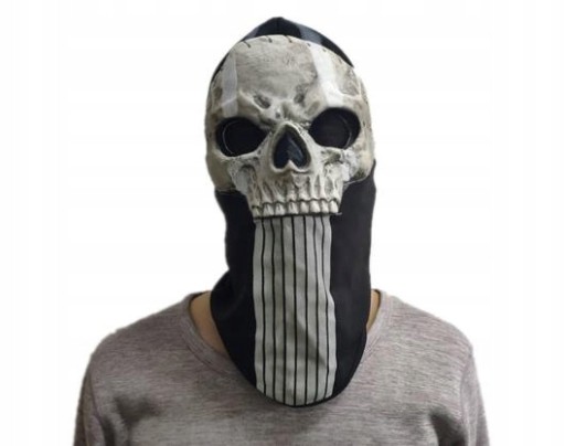 PRZEBRANIE MASKA KOMINIARKA CALL OF DUTY MW2 GHOST