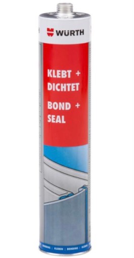 klej i szczeliwo wurth 300 ml Brązowy