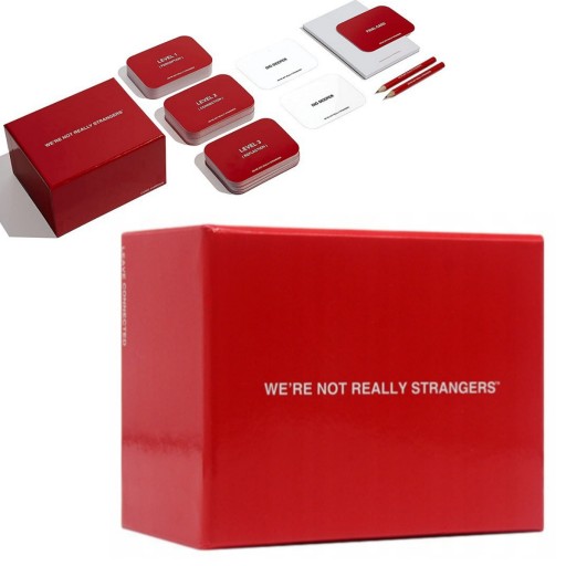 We Not Really Strangers Card Game - interactive 17 , Gry interaktywne