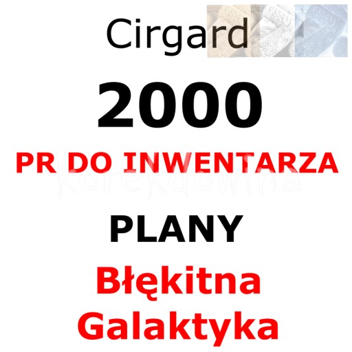 C 2000PR + PLANY BŁĘKITNA GALAKTYKA Cirgard FOE FORGE OF EMPIRES