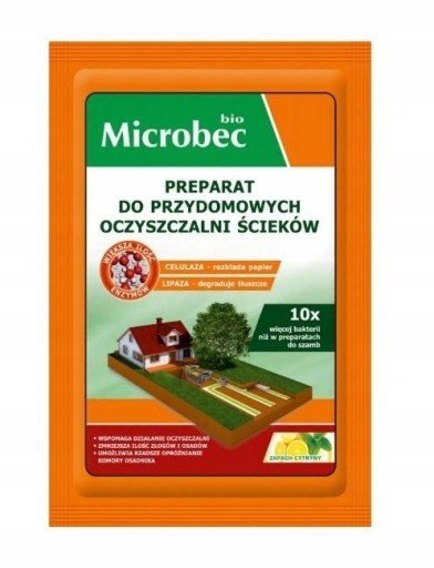 MICROBEC BIO AKTYWATOR DO SZAMBA SASZETKA 35G