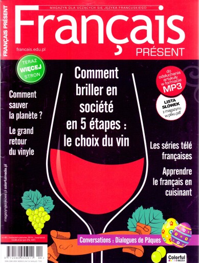 Francais Present nr 48/2019. Magazyn dla uczących się języka francuskiego.