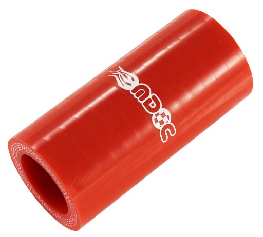 MDC ŁĄCZNIK SILIKONOWY 15mm czerwony turbo dolot