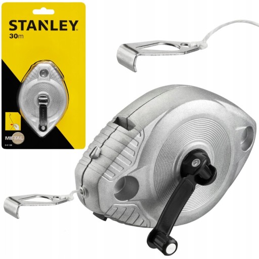Sznur traserski Stanley 0-47-100 30m Obudowa metalowa