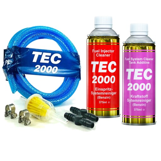 TEC2000 ZESTAW DO BENZYNY CZYSZCZENIE UKŁADU WTRYSKÓW FUEL SYSTEM INJECTOR