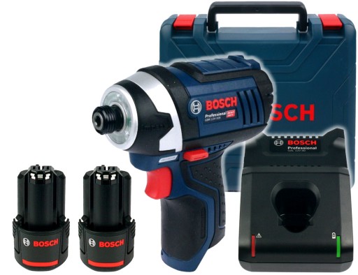 WKRĘTARKA UDAROWA GDR 12V-105 BOSCH 2x2,0Ah WALIZK