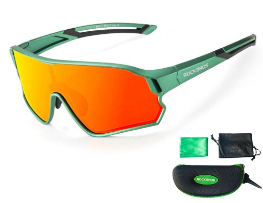 Okulary rowerowe dziecięce 8-14lat polaryzacyjne UV400 ROCKBROS SP314/2 ZE