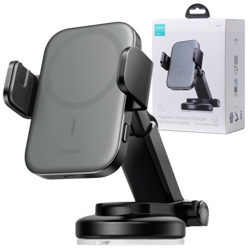 UCHWYT Samochodowy ŁADOWARKA INDUKCYJNA 15W Do iPhone 12 13 14 15