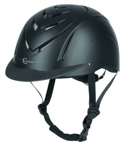 Kask jeździecki Nerron, czarny, 51-54 cm, Covalliero TOCZEK S