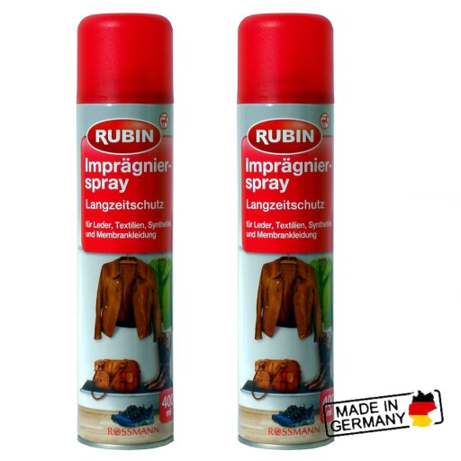 Impregnat Rubin 2 x 400ml do butów kurtek i skóry