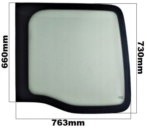 SZYBA PRAWA TYLNA W DRZWI RENAULT MASTER II 2 97-