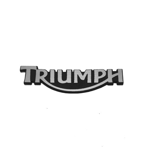 Naklejka Emblemat TRIUMPH srebrna 50x14mm