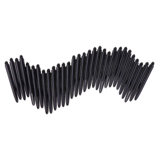 30 szt. Uniwersalny plastikowy wałek 2BA czarny-30szt