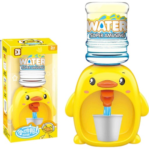 DYSTRYBUTOR WODY DLA DZIECI KACZKA NAPÓJ + 2 KUBKI