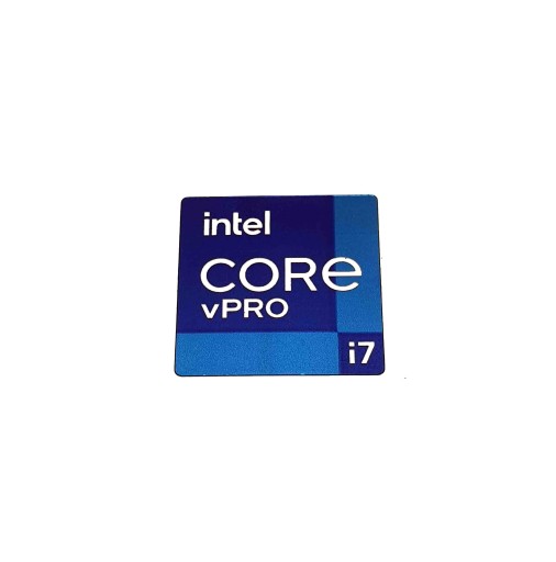 Naklejka INTEL CORE i7 vPRO 18x18mm [391]