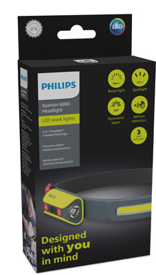 LAMPA CZOŁOWA LED Z CZUJNIKIEM RUCHU